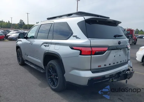 2025 Toyota Sequoia Platinum из США, поврежденный, VIN 7SVAAABA3SX057385